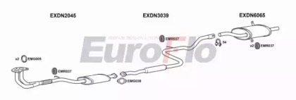 Система выпуска ОГ EuroFlo DNSUN18 4001